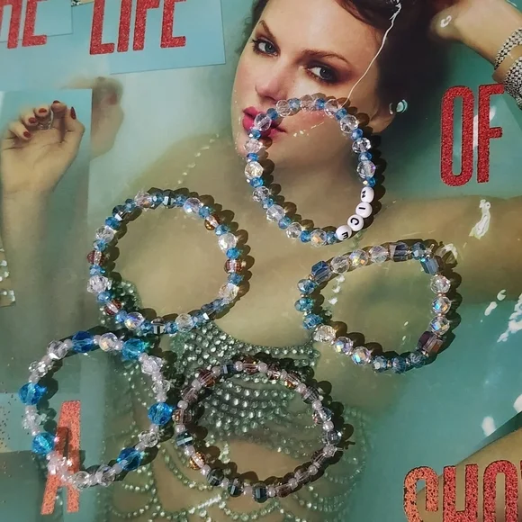 Bejeweled Friendship Bracelets Set Of 5 - Picture 4 of 9